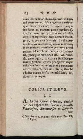 Colica Et Ileus.
