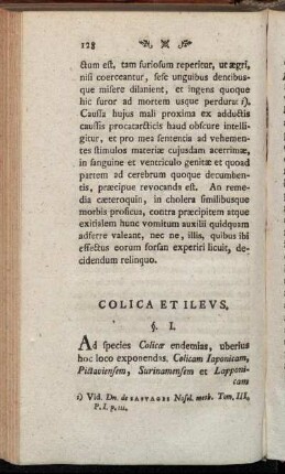 Colica Et Ileus.