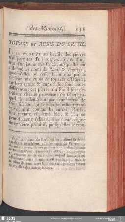 Topaze Et Rubis Du Bresil