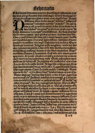 Passionis dominice sermo historialis notabilis atq[ue] p[rae]clarus. Venerabilis d[omi]ni Gabrielis biel Artiu[m] m[a]g[ist]ri: sacre theologie lice[n]tiati