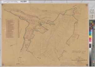 Niedermarsberg (Marsberg), Separation Niedermarsberg, Brouillonkarte Flur 1
