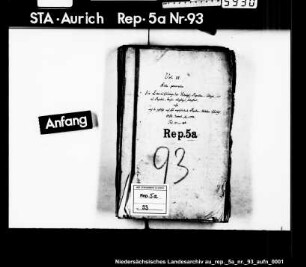 Errichtung des Pupillenkollegiums, dabei die jährlichen Pupillentabellen
