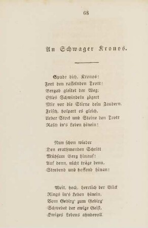 An Schwager Kronos.