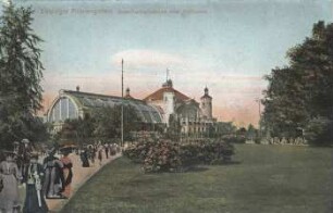 Leipziger Palmengarten: Gesellschaftshaus von Südosten