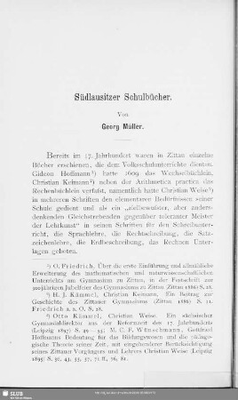 Südlausitzer Schulbücher