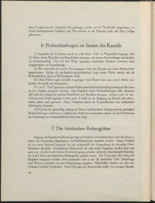 7. Die fränkischen Reihengräber.
