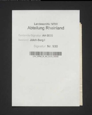 MESCHEDE, Stift
