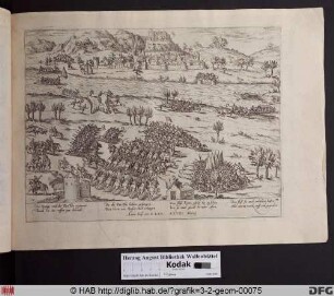Schlacht an der Rhône, nahe Le Pouzin, 28. März 1570.