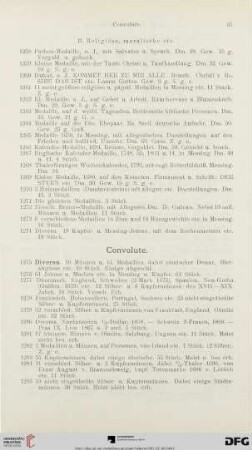 Convolute (Nr. 1275-1285)