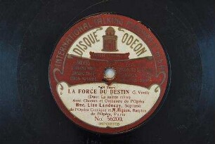 La force du destin : (Duo: La sainte mere) / (G. Verdi)