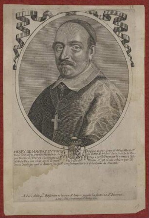 Bildnis des Henri Chauchon de Maupas du Tour