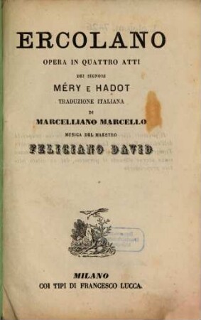 Ercolano : opera in quattro atti