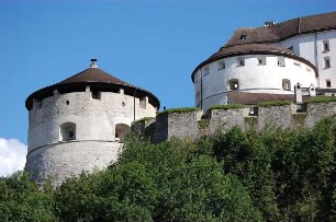 Kufstein - Festungsanlage : Festung (Detail) von Kufstein/Tirol, aufgenommen 2006