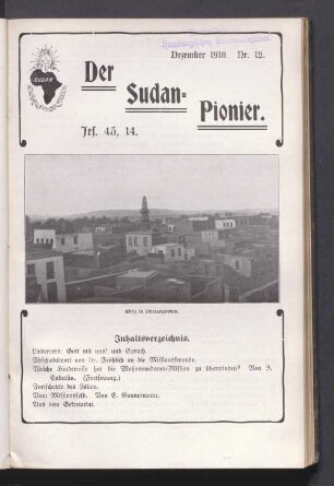 Dezember 1910. Nr. 12