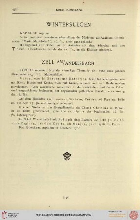 ⟦Zell am Andelsbach⟧
