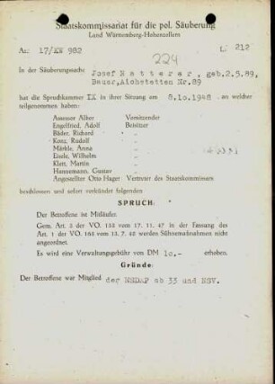 Natterer, Josef