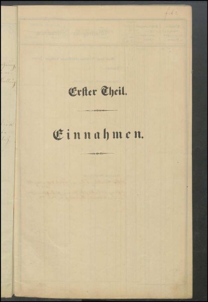 Hauptgeldrechnung mit einigen Belegen der Steinkohlengrube
                        Odenbach-Roth