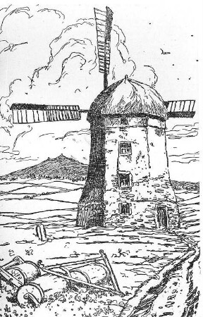 Markersdorf-Gersdorf. Holländermühle, aus: Volkskalender 1926