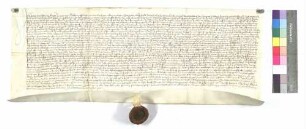 Jeremias Scherring, Bürger zu Öhringen (Orengew), Gefängnis; Siegel: Caspar von Sickingen.