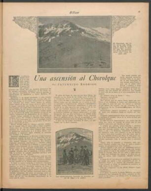 Una ascensión al Chorolque