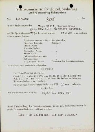 Vogt, Willi