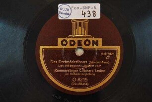Das Dreimäderlhaus : Lied des Schubert: "Zu jeder Zeit" / (Schubert - Berté)
