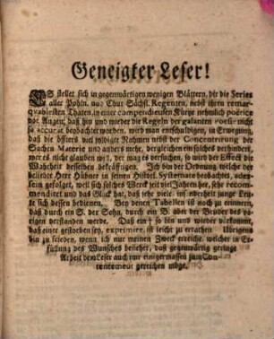 Kurtze Poetische Fürstellung Der Regenten Des Königreichs Pohlen : Mit beygefügter Chronologie und angehängten deutlichen Tabellen ans Licht gegeben