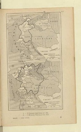 I. - L'Europe Centrale en 1810