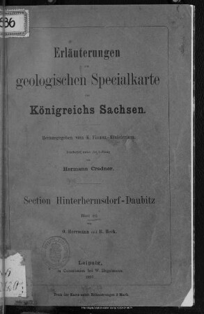 86: Section Hinterhermsdorf-Daubitz : Blatt 86