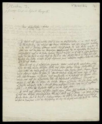 Brief von Johann Gottfried von Herder an Rudolf Erich Raspe