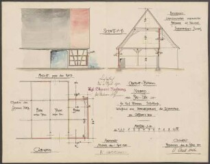 Widmann, Karl, Bauer Scheunenanbau