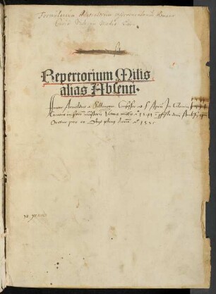 Repertorium iuris