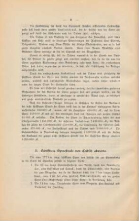 B. Schiffbare Spreestrecke von Leibsch abwärts.