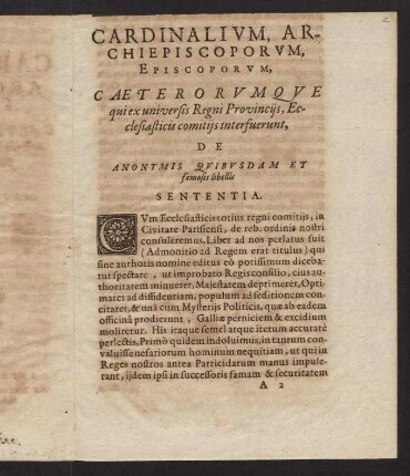 2r-12v, Cardinalium Archiepiscoporum...