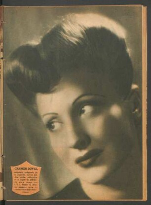 [Fotografía de] Carmen Duval