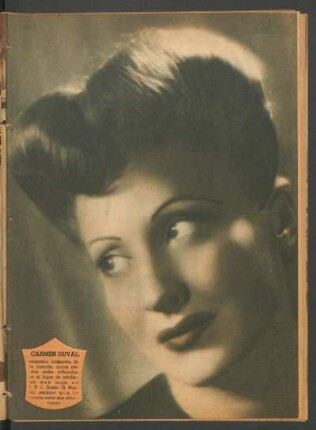 [Fotografía de] Carmen Duval