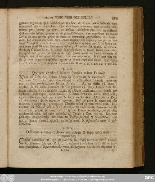 §. CIV. Differentia inter cultum naturalem & supernaturalem exponitur.