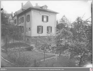 Hindenburgstraße in Kronberg von Süden