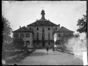 Kislau Schloss Kislau Hauptgebäude Außenansicht von Norden