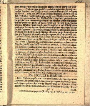 De Vigiliis & Jejuniis. XIII.