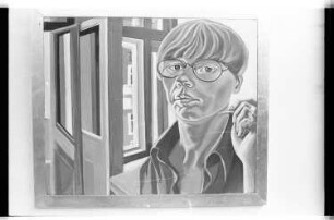 Kleinbildnegativ: Ausstellung, Galerie der Freundschaft, 1980