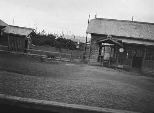 Bahnstation im Norden Hokkaidos