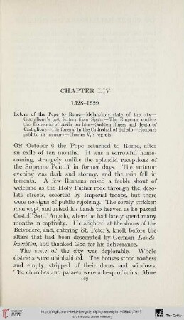 Chapter LIV: 1528-1529