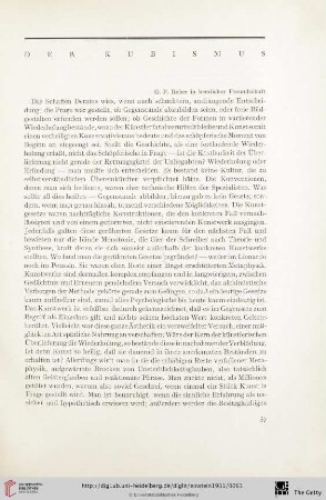 Der Kubismus