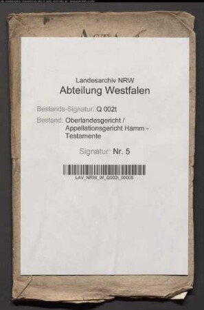 Bockum, Sophia von gen. von Dolffs, Soest