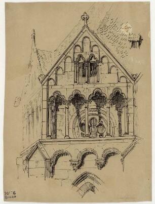 Marienkirche zu Gelnhausen, Offener Laufgang des Chores