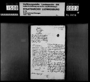 Ortsvorsteher zu Unterschlechtbach