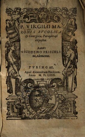 P. Virgilii Maronis Bvcolica et Georgica : Paraphrasi exposita