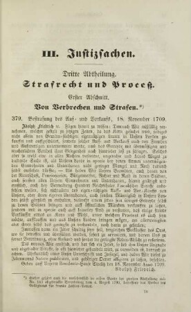 Erster Abschnitt. Von Verbrechen und Strafen.