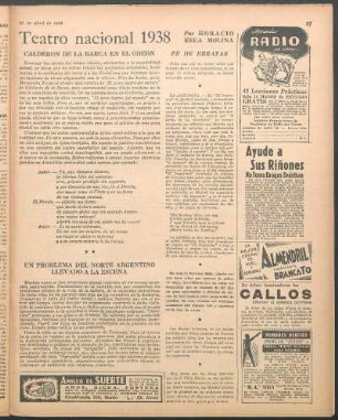 Un problema del Norte Argentino llevado a la escena